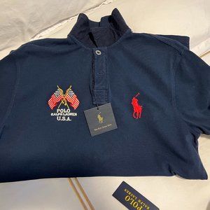 Ralph Lauren Men's Polo Sports/Blue/Medium-NWT